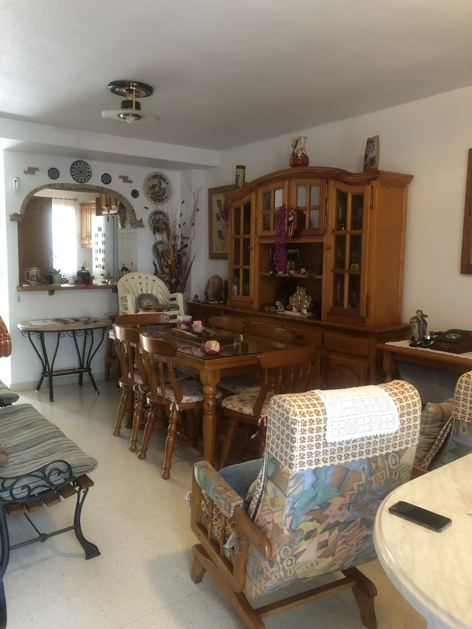 Salón antes